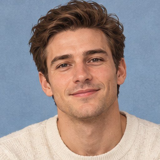 Representative portrait, not a verified customer photo, for Noah Bennett